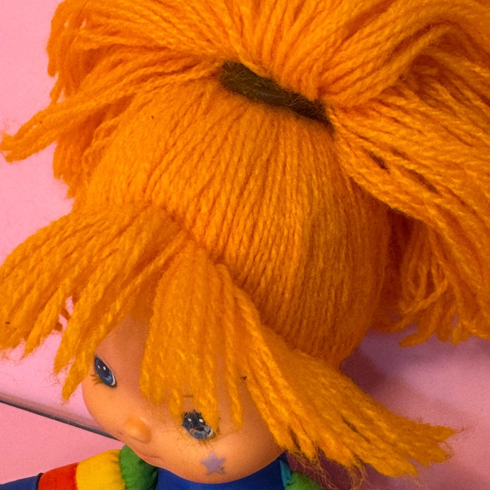 Vintage Rainbow Brite Stuffed Girl Doll 10” Plush - Hallmark Cards Inc. - 1983 - Picture 11 of 11